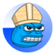 Based Father Pepe logo