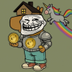 ChillDogeUFDTrollKekiusHouseGuy  logo