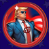TrumpTheSuperPresident logo