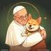 Pope Francis Blesses The Doge logo