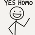 Yes Homo logo