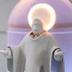 First AI Robot Pope logo