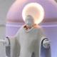 First AI Robot Pope logo