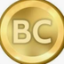 First bitcoin ticker logo