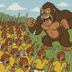100 indians vs 1 gorilla logo