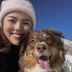 DOG IN SNOW logo