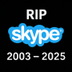 RIP Skype logo