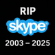 RIP Skype logo