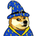 REAL DOGE WIZARD logo