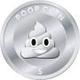 this is a poopcoin for a reason logo