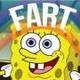 spongebob loves the fart logo