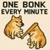BONK EVERY MINTUE logo