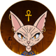 Egypt Cat logo