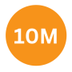 10M logo
