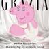 Mummy Pig on the cover of Grazia logo