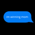 im winning mom logo