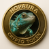 Hopaura blue iguana  logo