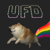undeniable fart doge  logo