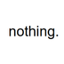 Nothing Is Running logo