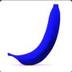 Blue banana logo