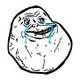 FOREVER ALONE logo