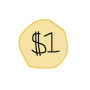 $1