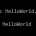 Hello World logo
