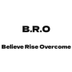 Believe, Rise, Overcome logo