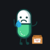 PUMP FUN ERROR PAGE MASCOT logo