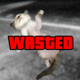 WASTED CAT logo