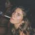 girls smoking cigs logo