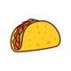 meta taco chain logo