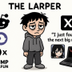 The Larper logo