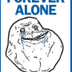 OFFICAL FOREVER ALONE logo