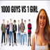 1000 Guys vs 1 Girl logo