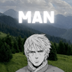 Be a man logo