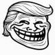 Trump the superior troll logo