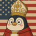 The Penguin Pope logo