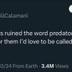 i'd love to be called predator logo