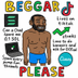 The Beggar logo