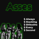 Always Stack Shitcoins Every Sec logo