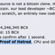 1st Proof of Hatred Coin logo