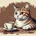 choccy milk cat logo