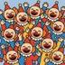 The Little Clown Army logo