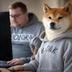 Bonk getting mad devvy logo