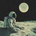 Cosmonaut on the Moon logo