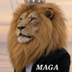 TRUMP MAGA LION logo