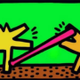 Bonk by Keith Haring,1988 name logo
