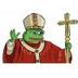 PEPE from the Vatican logo