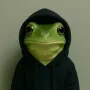hood frog